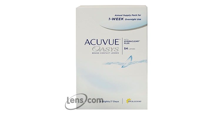Acuvue Oasys 1-Year Supply for Overnight Use