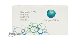 Clearsoft 55 Premier (Same as Biomedics 55 Premier Asphere)