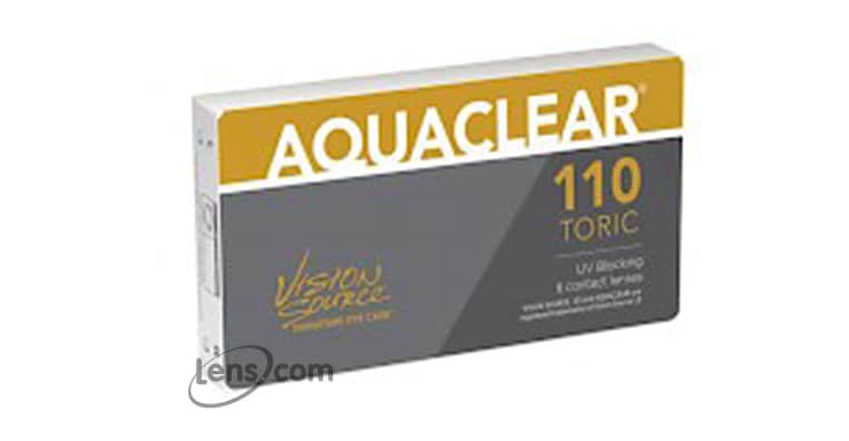 Aquaclear Toric 110 Contacts Online Monthly 6 Pack Marketed By 
