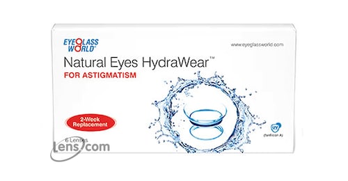 Natural Eyes Hydrawear for Astigmatism Natural Eyes Hydrawear for Astigmatism