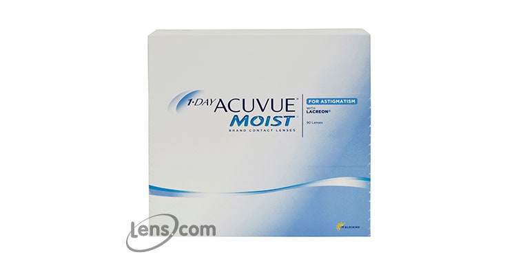 Buy 1 Day Acuvue Moist For Astigmatism 30 Or 90 Pack Contact