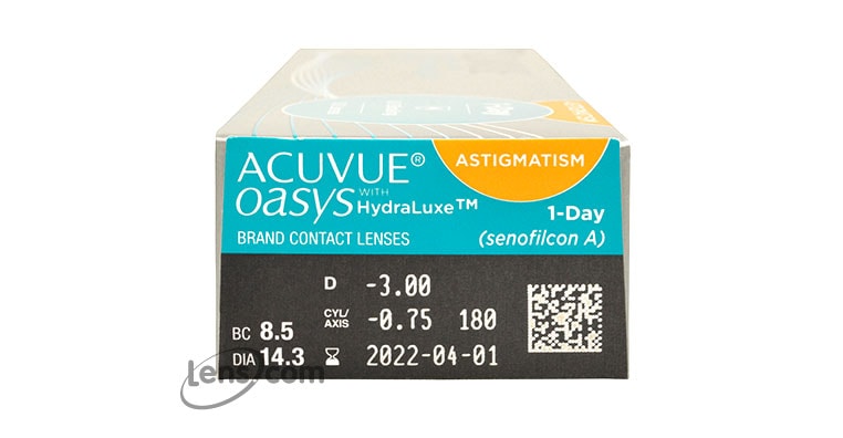 Buy Discount Acuvue Oasys 1-Day for Astigmatism Contact ...