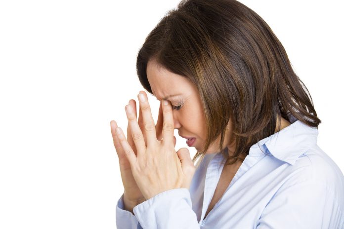 Dry eyes could be a symptom of menopause.