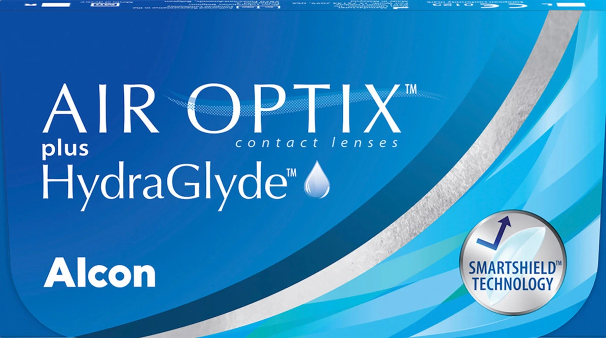 AIR OPTIX plus HydraGlyde Contact Lenses