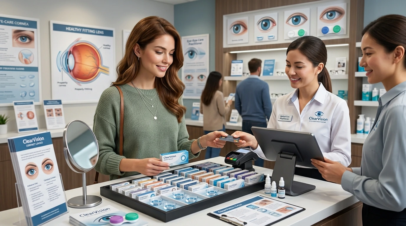 Buying contact lenses from legit seller