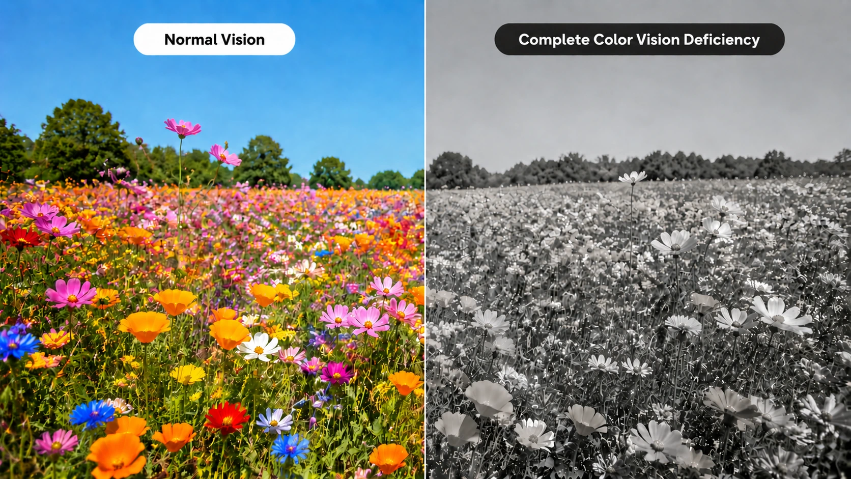 Complete Color Vision Deficiency