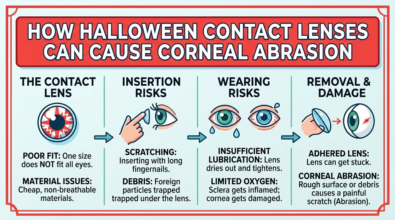 Infographic Corneal Abrasion