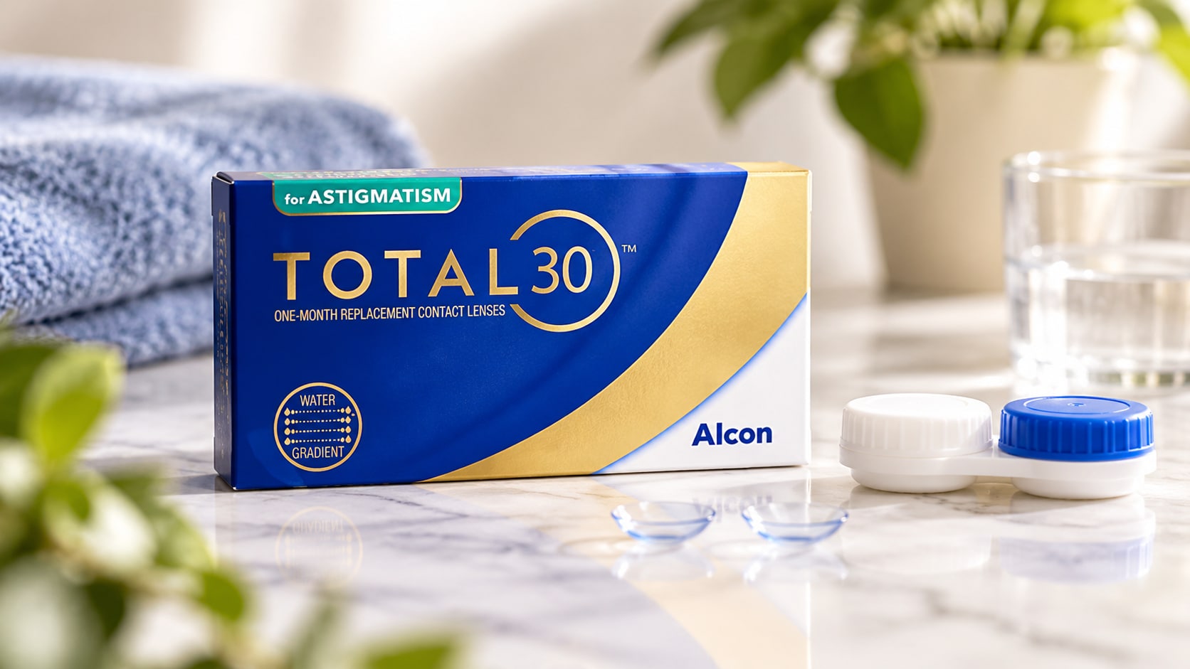 Premium TOTAL30 Contact Lens Display