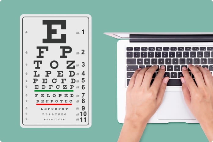 Lush Free Online Eye Exam Without Previous Prescription Capture Concept Lush Free Online Eye Exam Without Previous Prescription Capture Concept