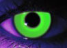 Rave Green contact lenses