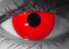 Red Vampire contact lenses