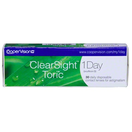 ClearSight 1 Day Toric contact lenses