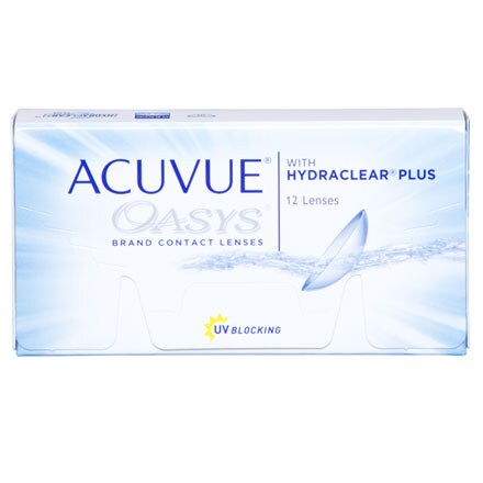 Acuvue Oasys contact lenses