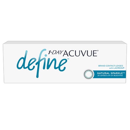1-Day Acuvue Define contact lenses