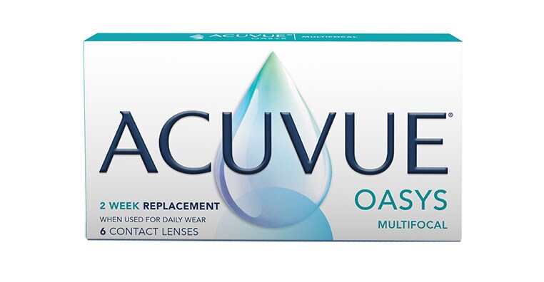 Acuvue Oasys 2-week Multifocal contact lenses